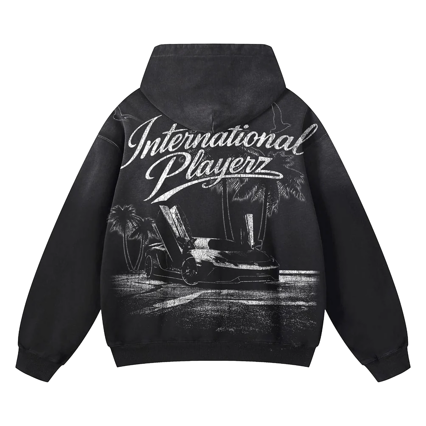 "International Playerz" Heavyweight Hoodie