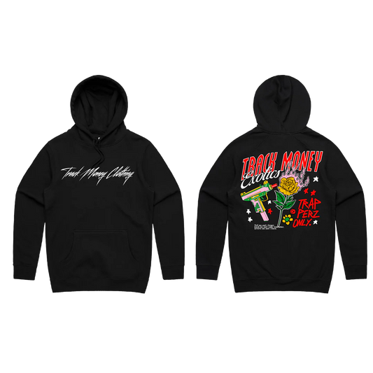 "Guns N Roses" Black Heavyweight Hoodie