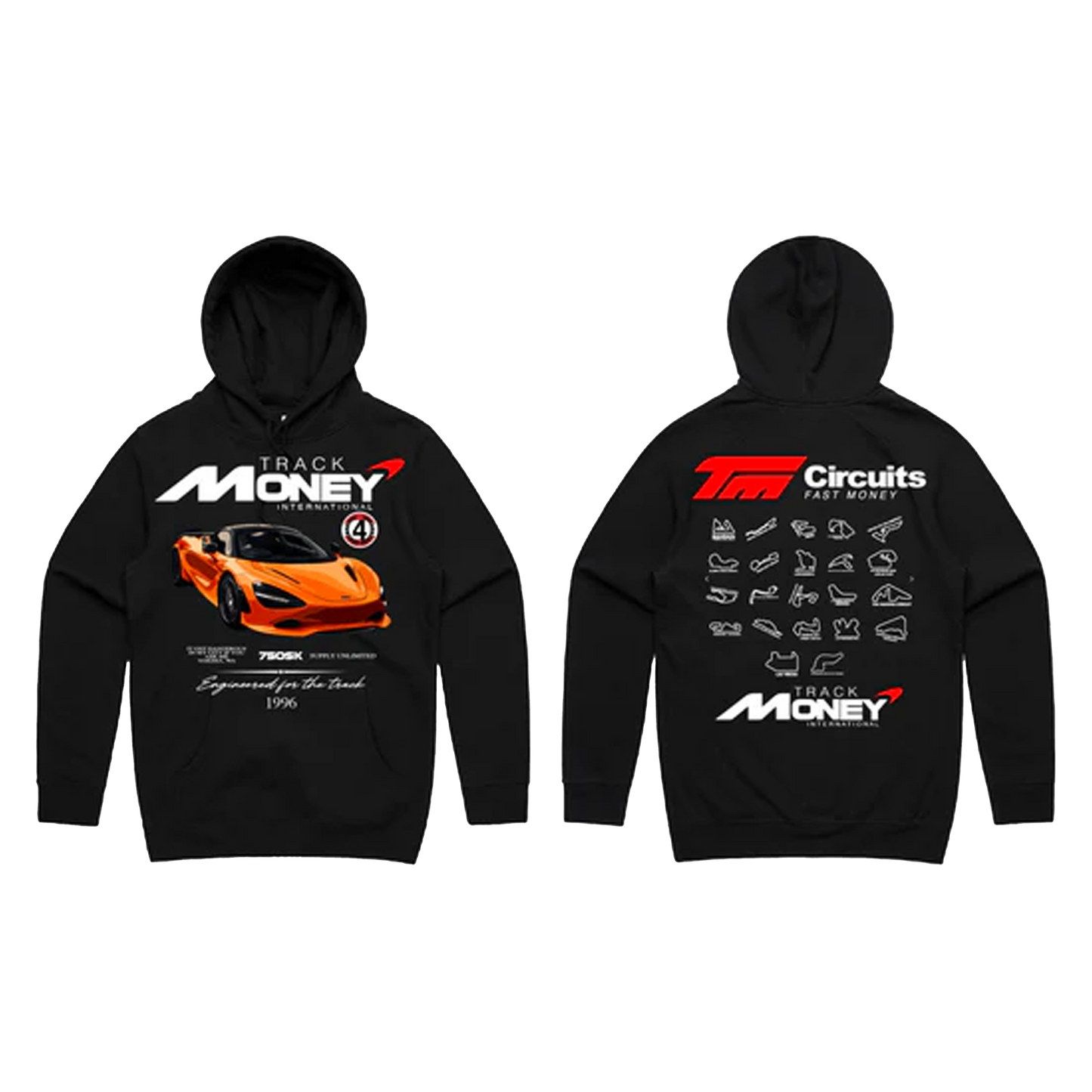 "F1 Track Money" Heavyweight Hoodie