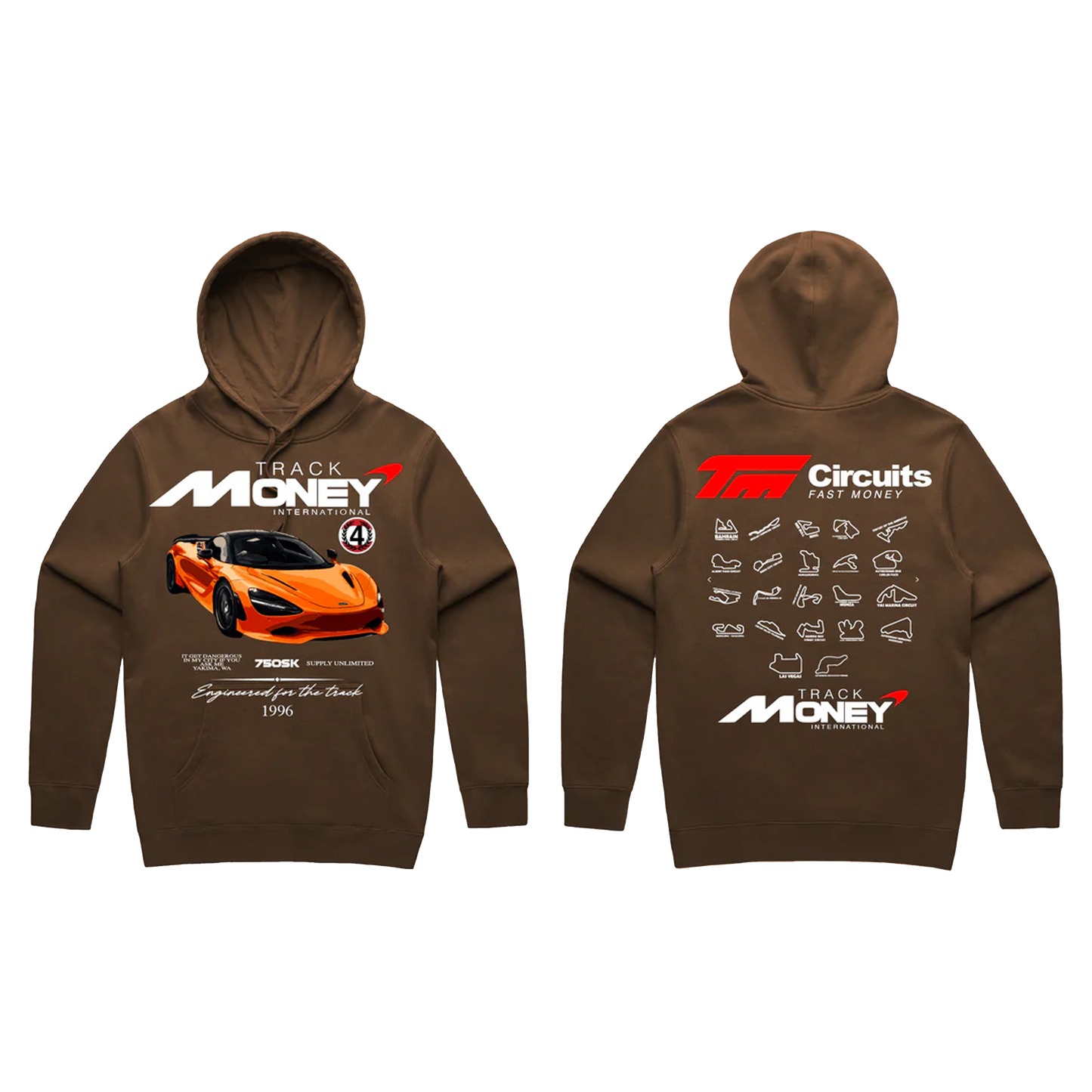 "F1 Track Money" Heavyweight Hoodie