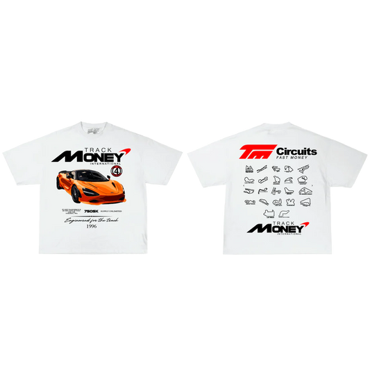 "F1 Track Money" Oversized Tee