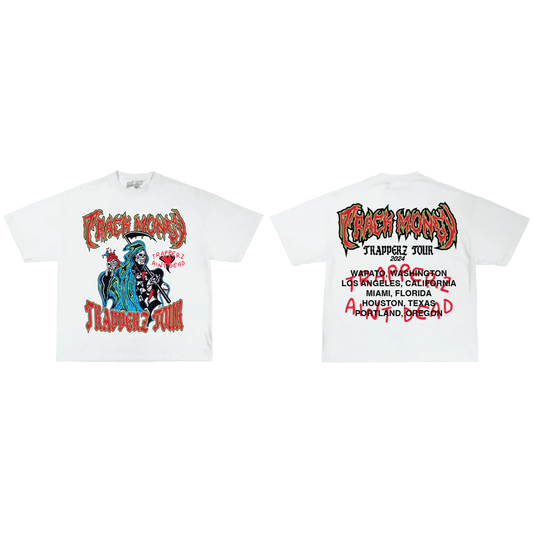 "Track Money Reaper" Oversized Tee