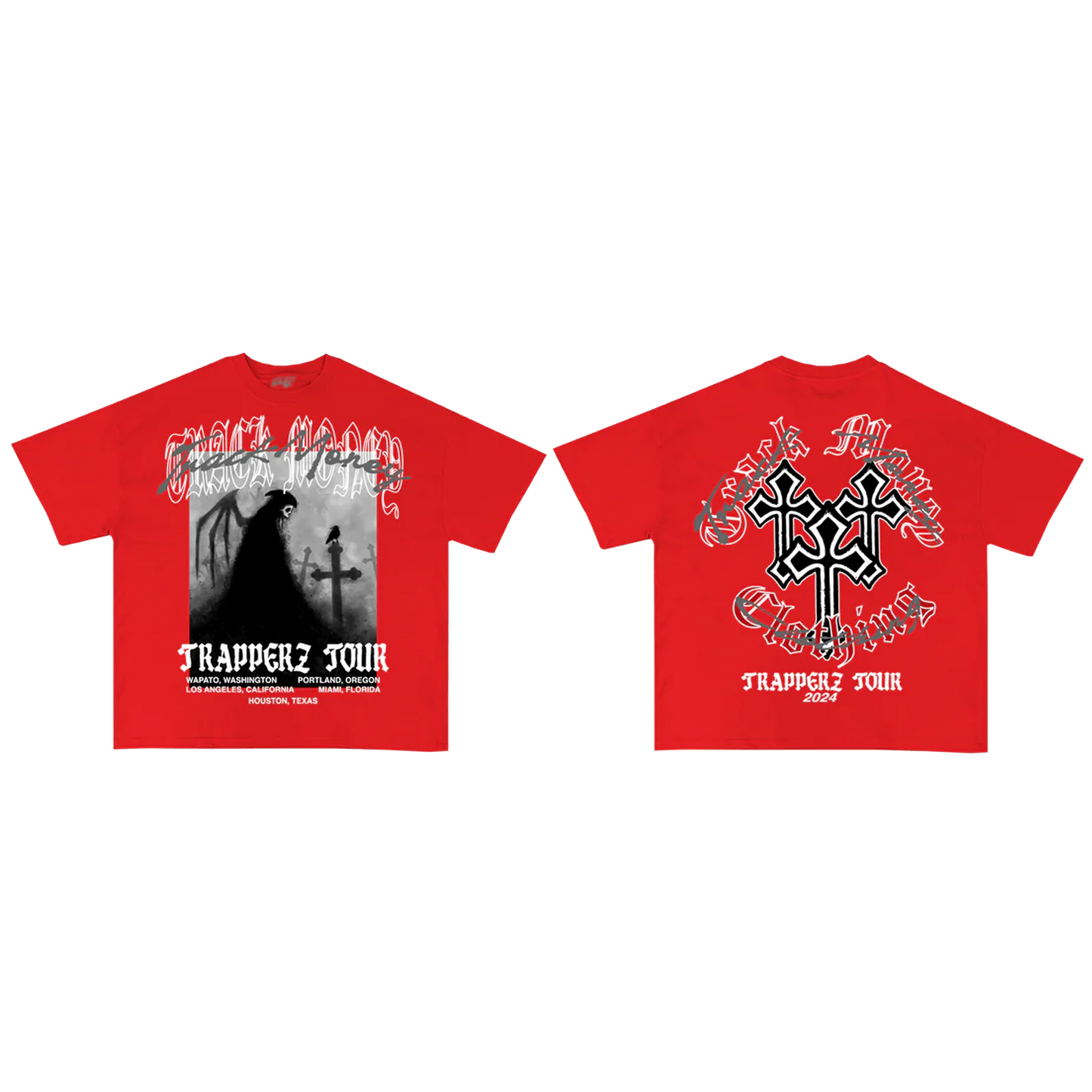 "TRAPPERZ TOUR" Oversized Tee